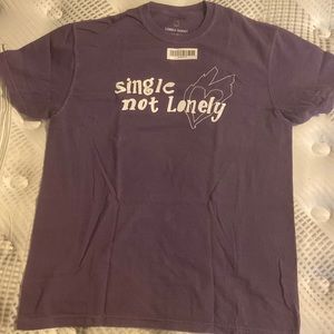 Purple, Size Medium, Lonely Ghost t-shirt.